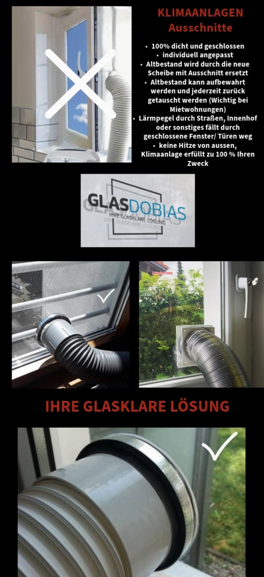 Ausschnitte im Glas 